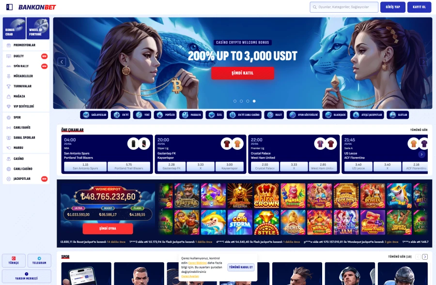 Bankonbet ekran görüntüsü