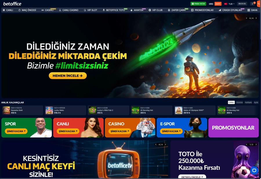 Betoffice ekran görüntüsü
