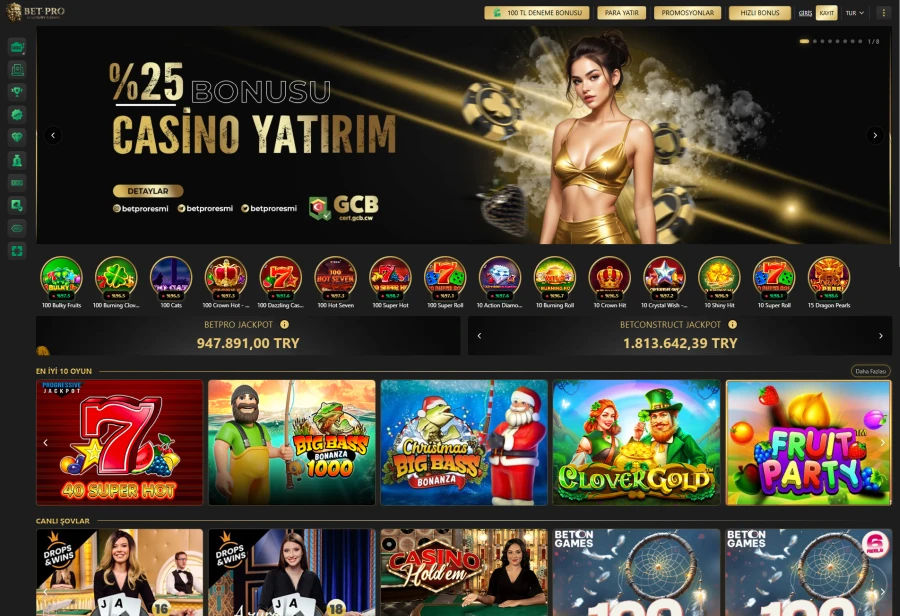 BetPro ekran görüntüsü