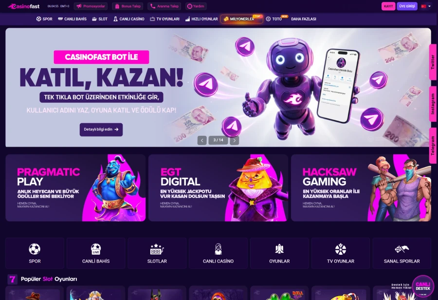 Casinofast ekran görüntüsü