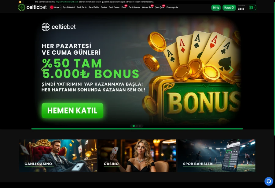 Celticbet ekran görüntüsü
