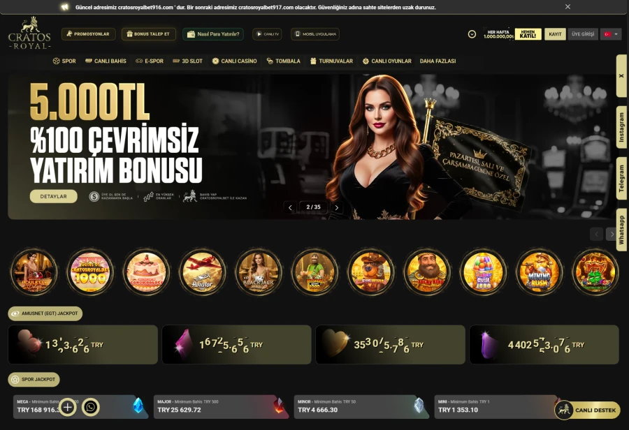 Cratos Royalbet ekran görüntüsü
