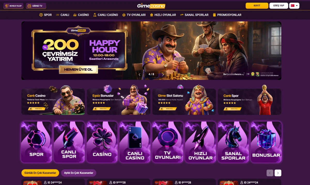 Girne Casino ekran görüntüsü
