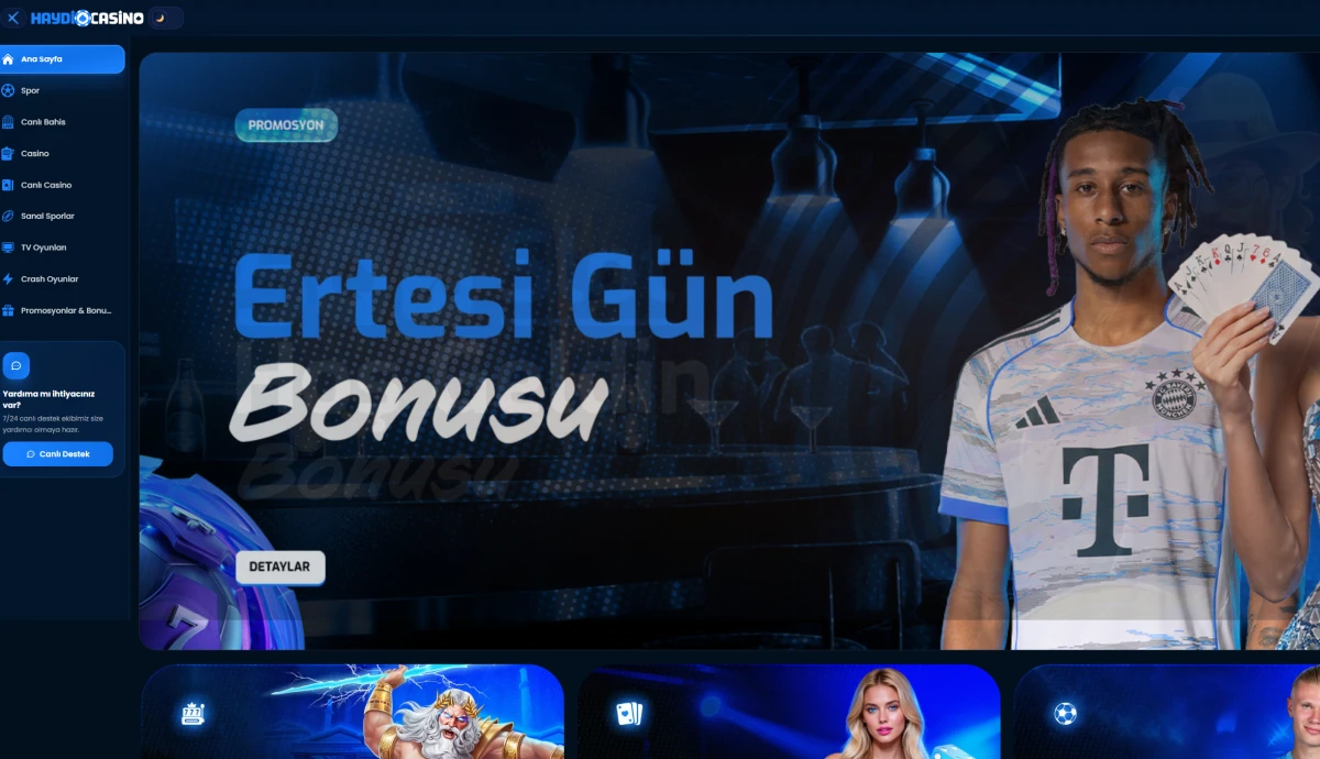 Haydi Casino ekran görüntüsü