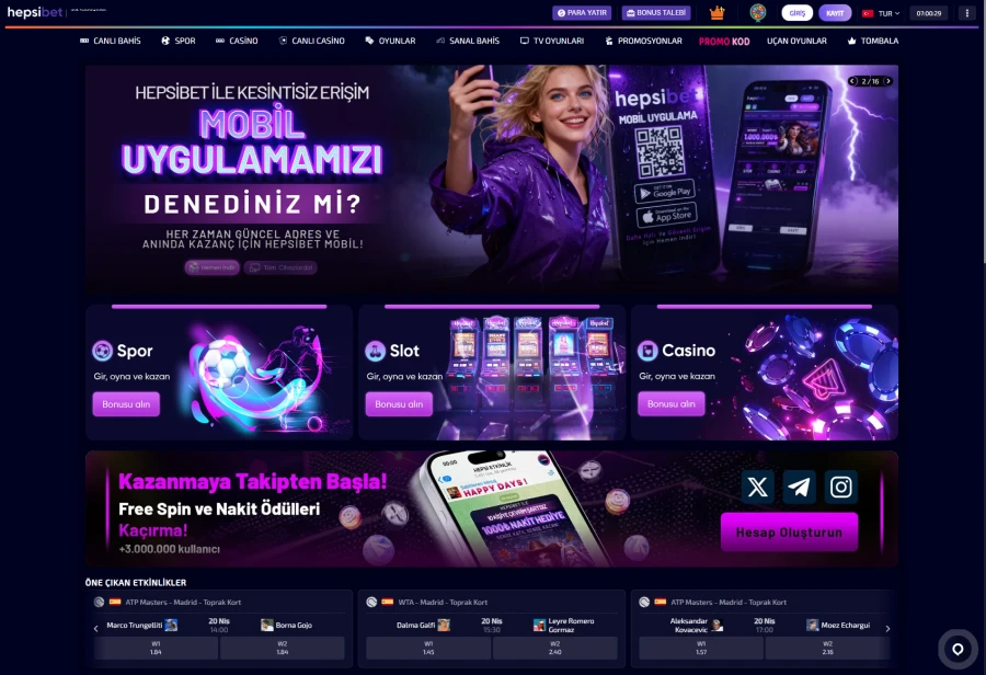 Hepsibet ekran görüntüsü