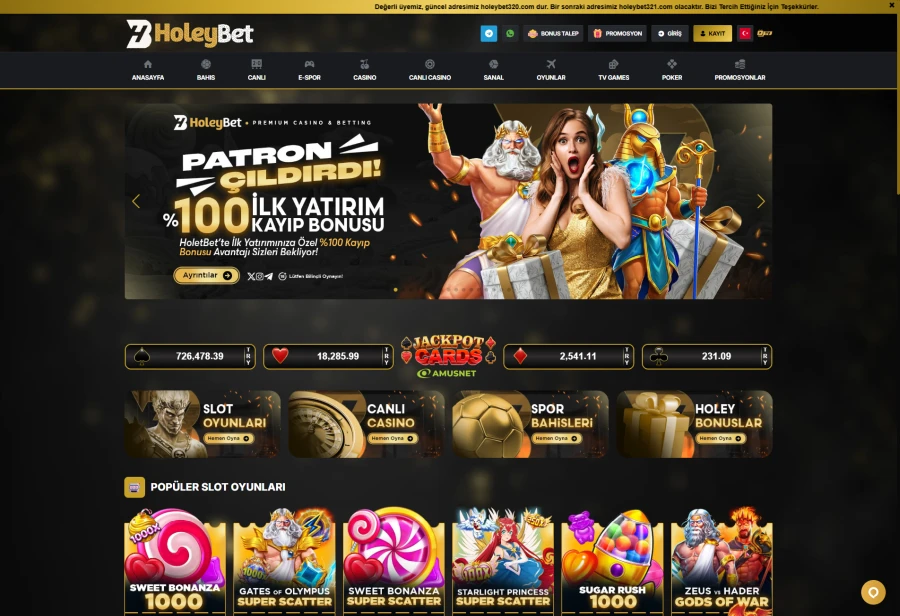 Holeybet ekran görüntüsü