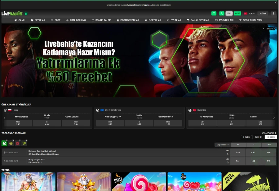 Livebahis ekran görüntüsü