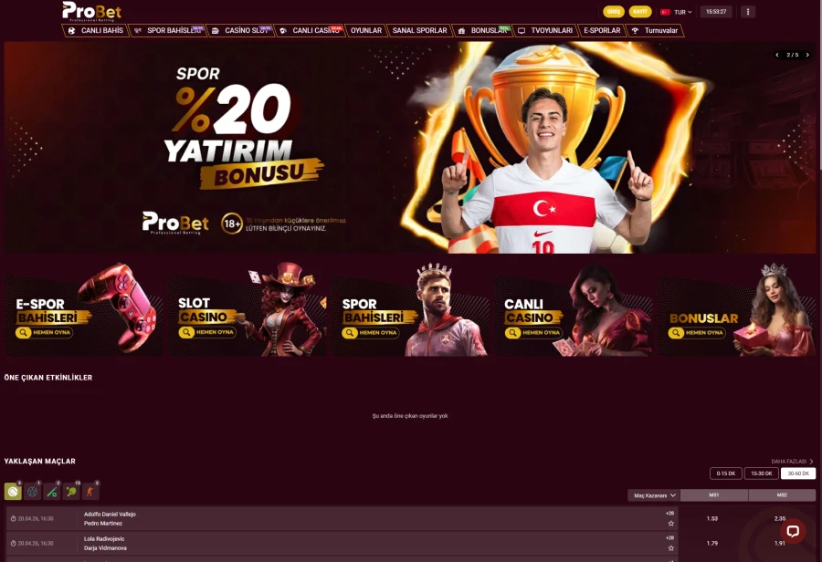 Probet ekran görüntüsü