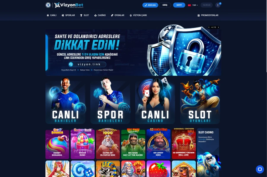 Vizyonbet ekran görüntüsü
